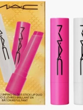 MAC Squirt Plumping Gloss Stick AMPED & CLEAR set